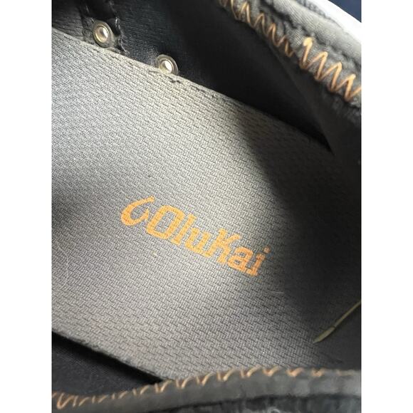 OluKai Nohea Moku Mens Size 12 Shoes Slip on Beach Boat Sneakers - Picture 9 of 11